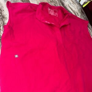 FIGS XS PINK TOP FROM TECHNICAL COLLECTION